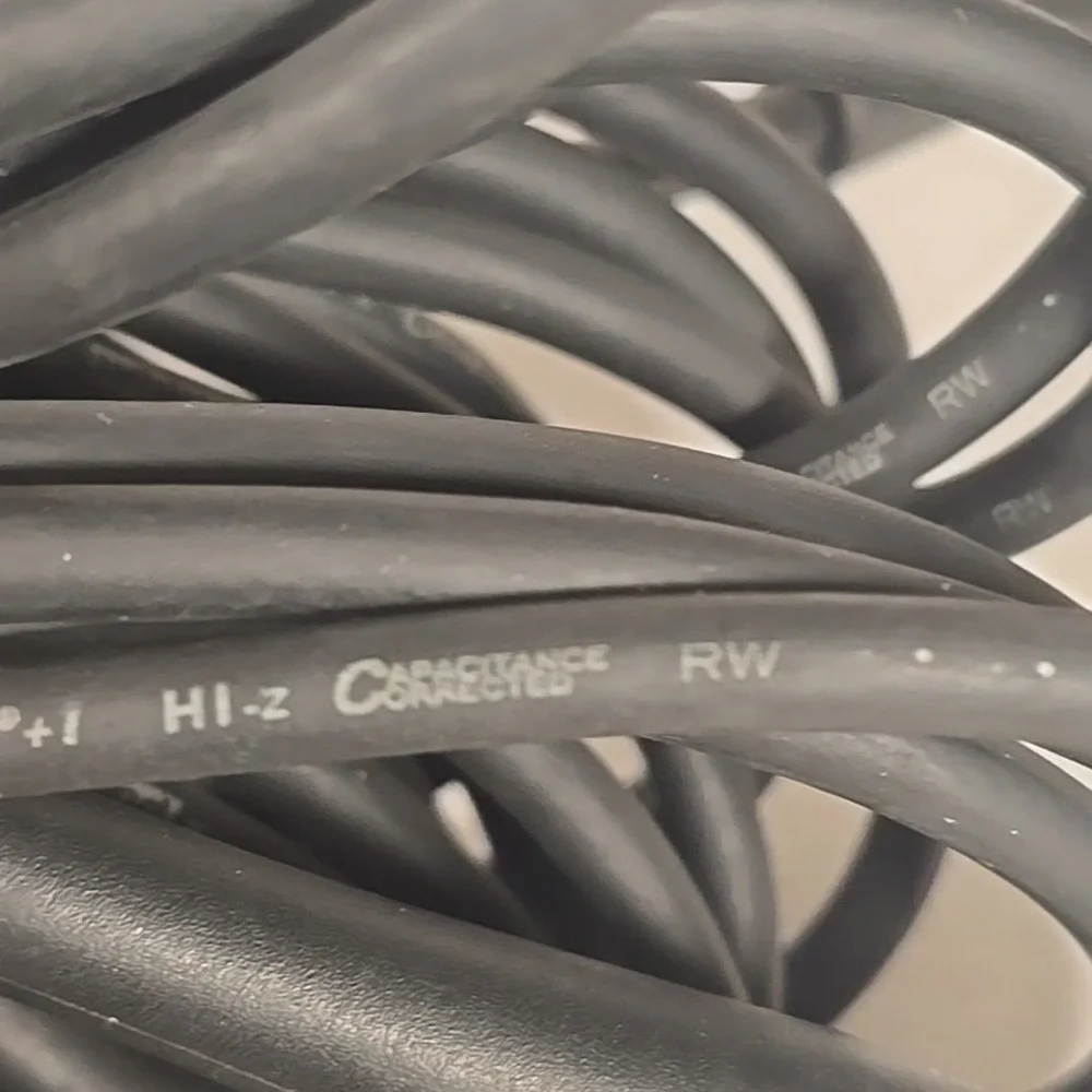 Original Leader Whirlwind Accusonic +1 HI-z Capacitance Guitar Cable,‎ 20 Foot